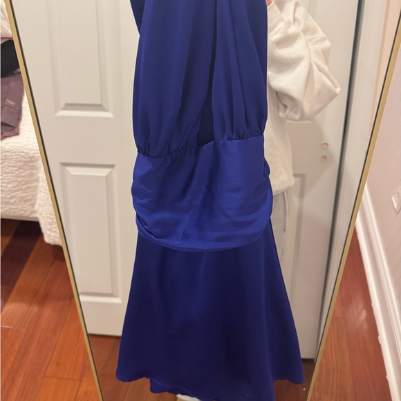 Lucy in the Sky Royal Blue Mini Dress - Picture 2 of 3